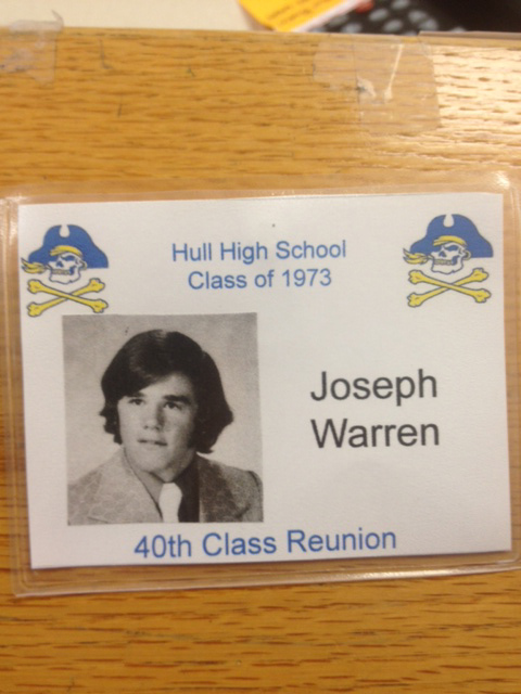 Joe graduated Hull High School