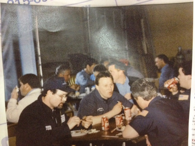 Joe’s first 3 employees attending a Manufacturer training session